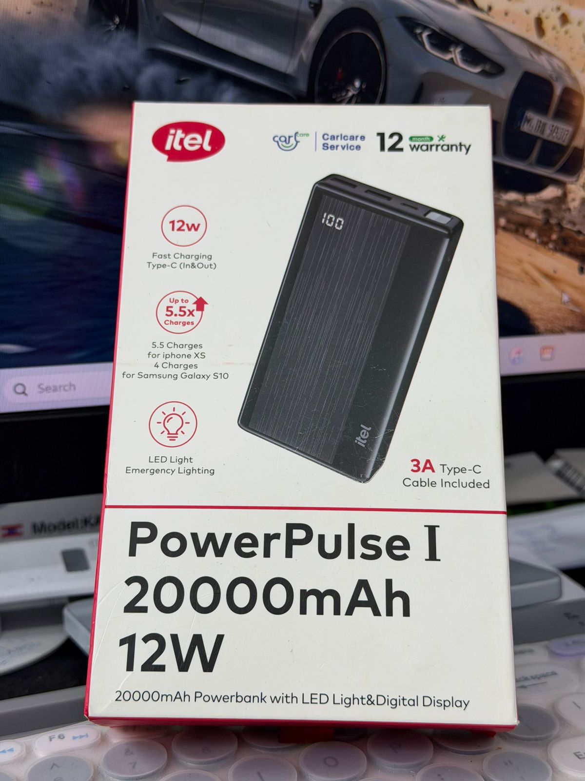 Power Bank itel 20000mAh de Alta Capacidade. SELADOS. AB26