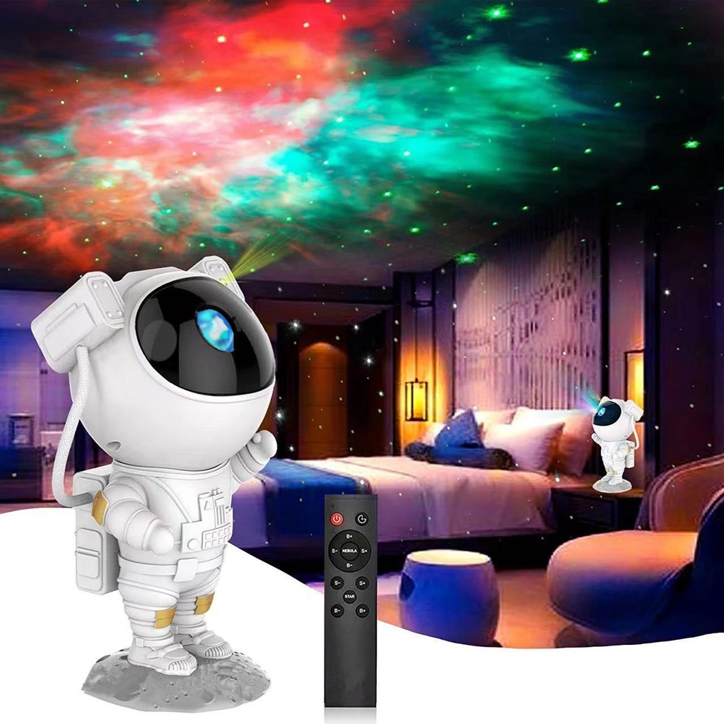 Lâmpada Projetor Astronauta – Projetor de Estrelas e Galáxia LED. SELADOS. M2026