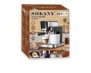 Máquina de Café Espresso Sokany 3-em-1 SK-04027: Tecnologia 20 Bar para o Cappuccino Perfeito. M2026