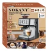 Máquina de Café Espresso Sokany SK-04036 4-em-1 com Moedor – 20 Bar, 1400W e 1.6L. SELADOS. M2026