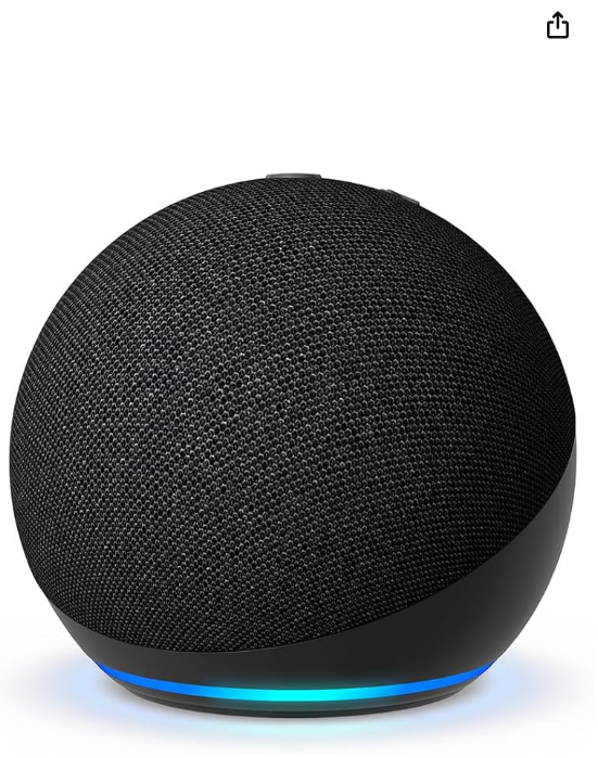 Amazon Echo Dot 5ª Geração com Alexa – Novo e Selado