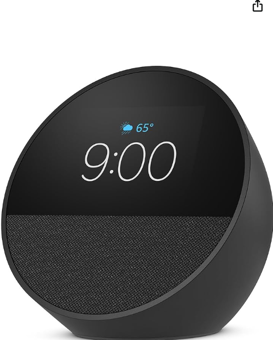 Amazon Echo Spot com Alexa – Novo e Selado